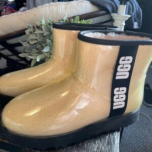 UGG Classic Clear Mini Rain Boots